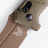 Нож складной BENCHMADE Mini Auto Adamas OD Green G-10 CPM-Cru-Wear