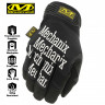Прочные сенсорные перчатки для производства MECHANIX Work The Original Black