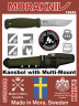 Нож Morakniv Kansbol Green Multi-Mount