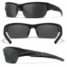 Баллистические очки для тактической стрельбы Wiley X Valor Matte Black (Grey)