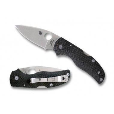 Нож складной SPYDERCO Native 5 Fluted Carbon Fiber