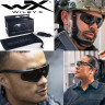 Тактические очки для стрельбы с баллистической защитой WILEYX Saber Advanced Matte Black (Grey-Rust-Vermillion)