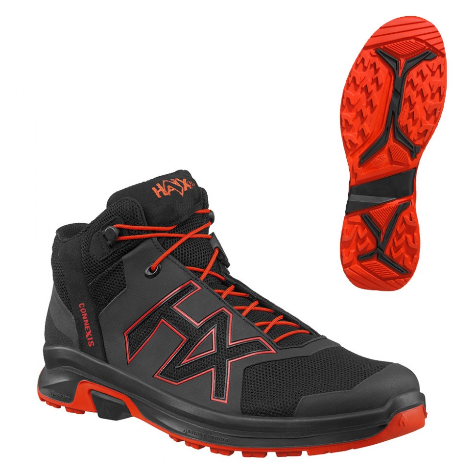 Кроссовки HAIX Connexis Go GTX Mid Black Fire