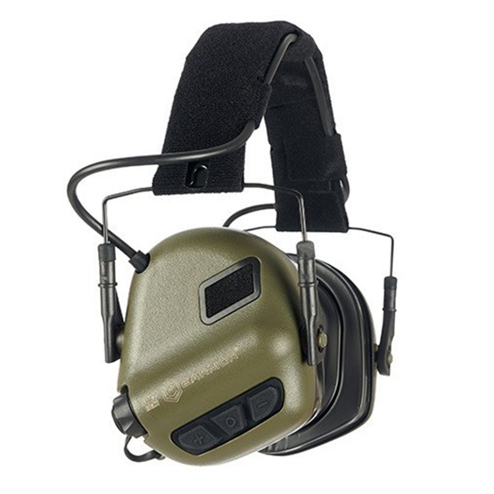 Наушники активные EARMOR M31 PLUS-FG, (AUX 3,5мм), зеленые